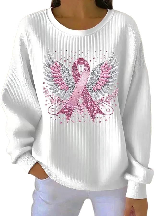 Angel Wings Ribbon Bow Print Women's Hoodie