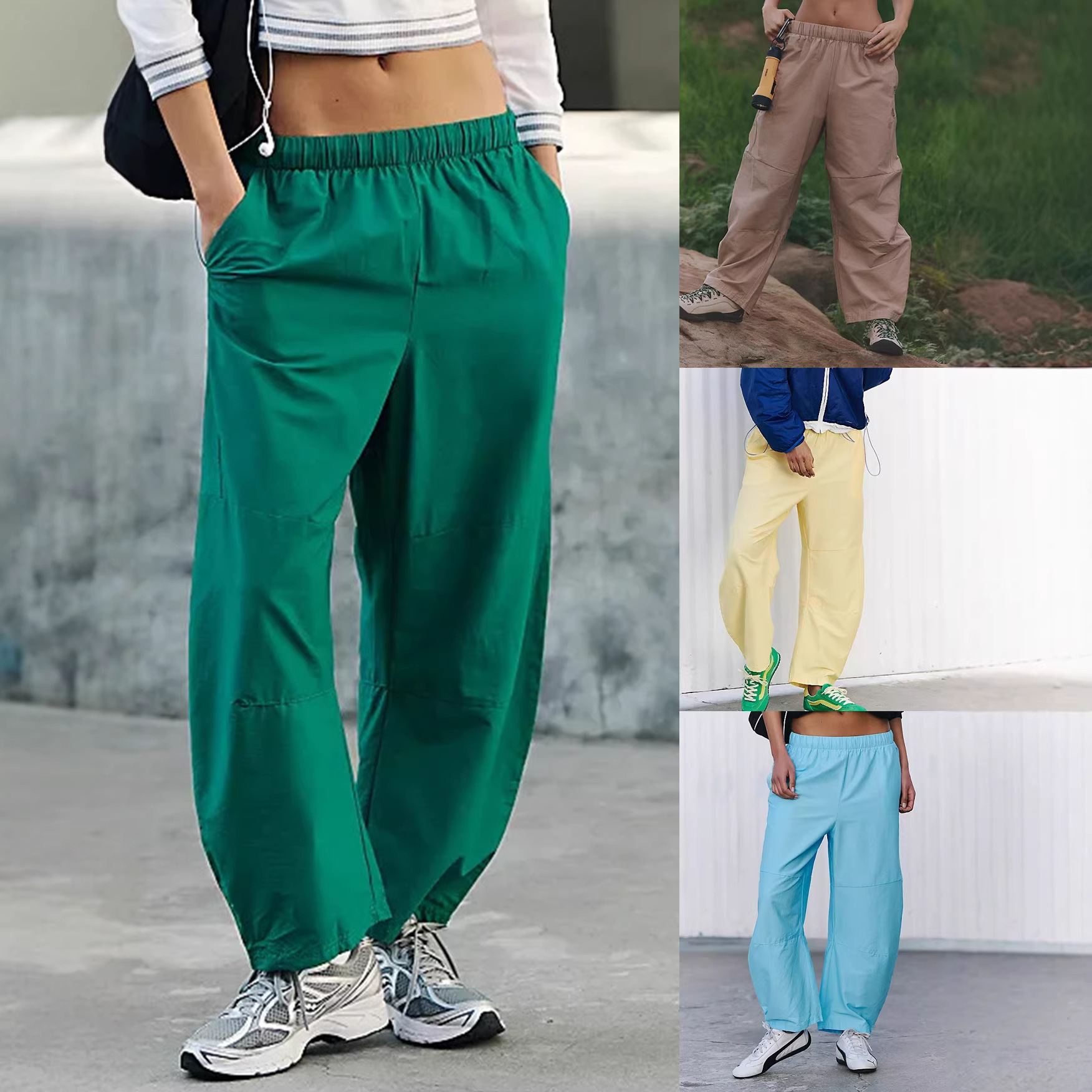Lightweight Waterproof Outdoor Hiking Pants Straight Leg