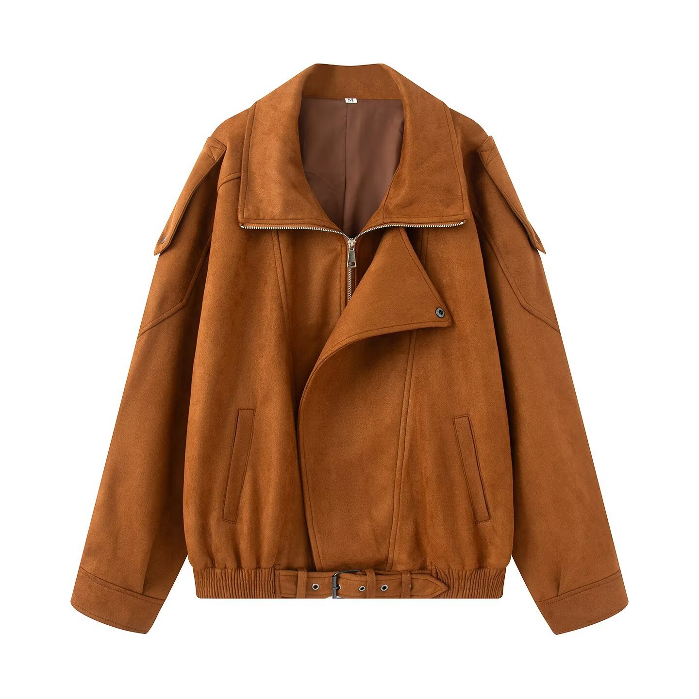 Women's Loose Faux Suede Jacket