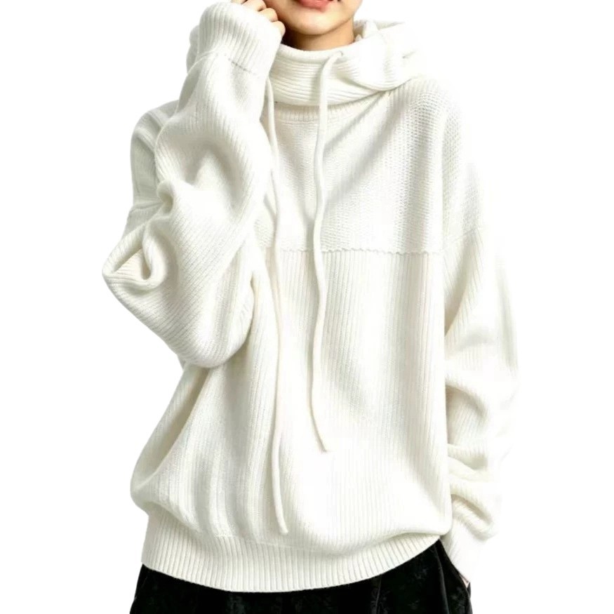 Women's Solid Color Loose Fit Pullover Sweater