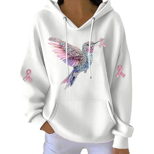Women's Ribbon Wings Animal Print Hoodie