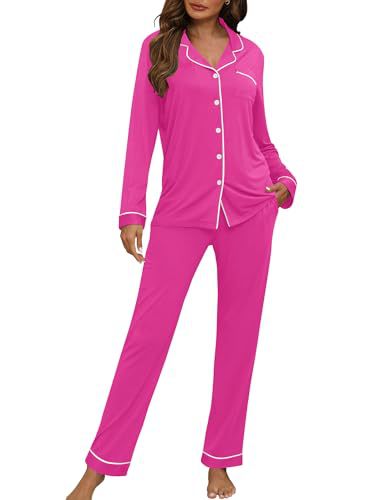 Women's Cuban Collar Polka Dot Print Long Sleeve Shirt Set