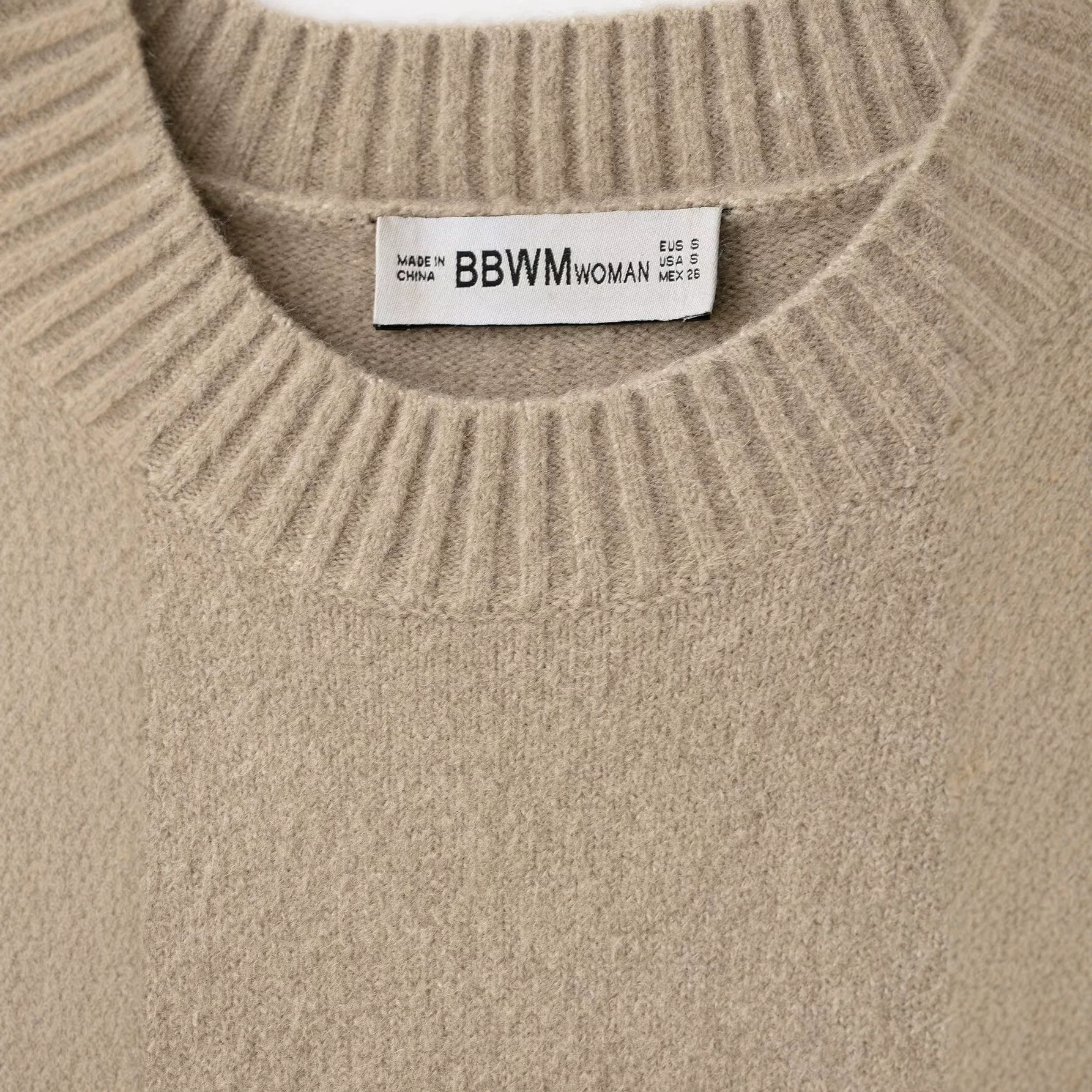 Women's Solid Crewneck Pullover Knit Sweater