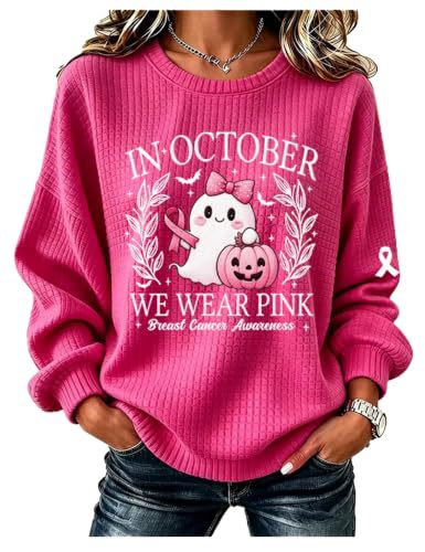 Women's Pumpkin Ribbon Halloween Print Casual Sweatshirt