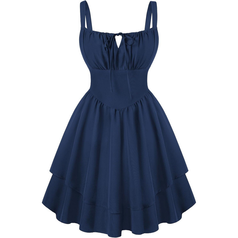 Sexy Tie-Strap Cami Dress Women's Summer Fashion