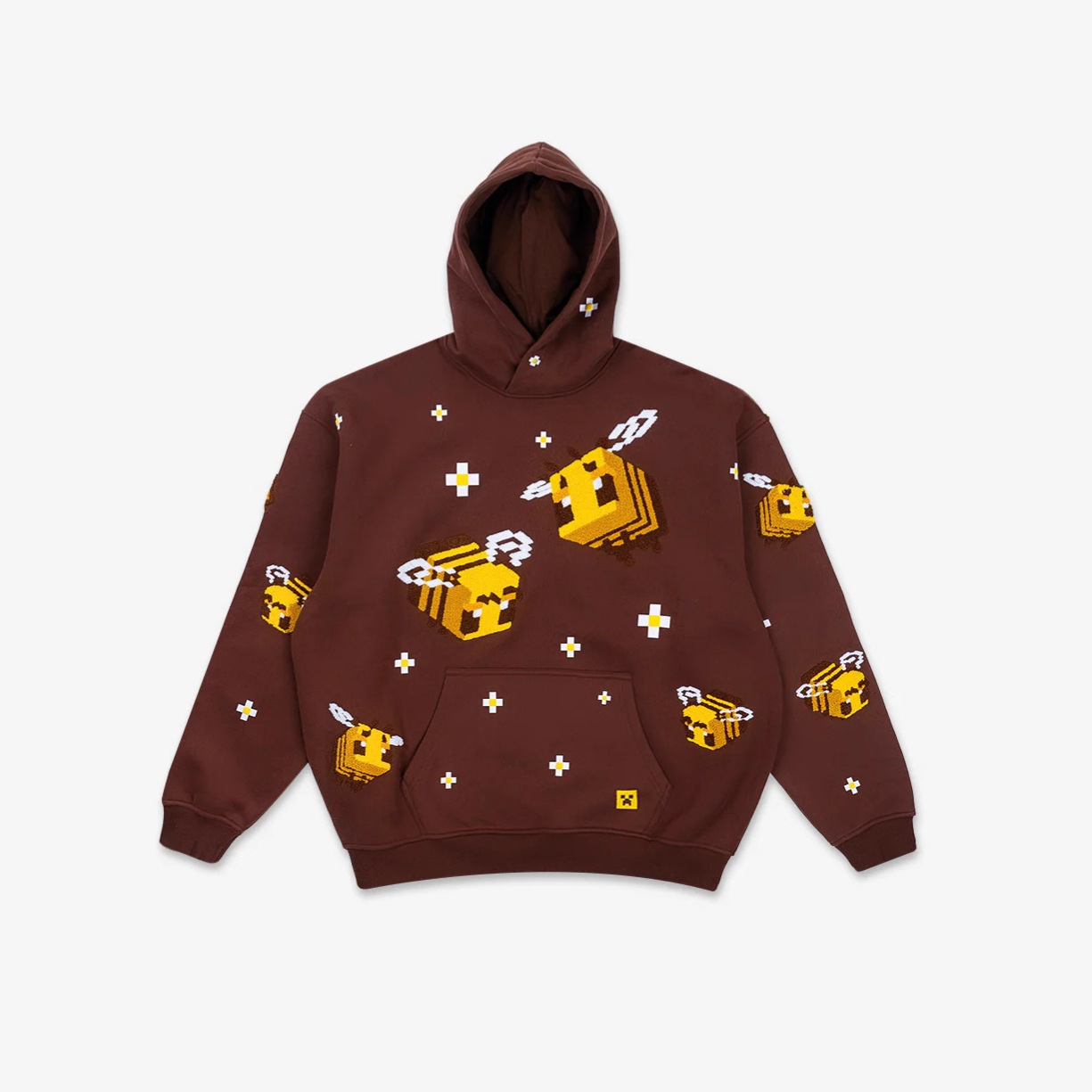 Winter Hooded Long-Sleeve Printed Pullover Sweatshirt Unisex
