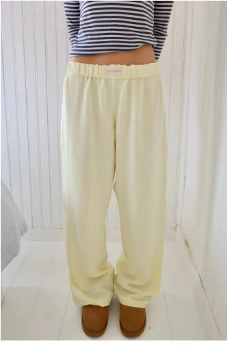 Women's Striped Wide-Leg High-Waist Casual Pants