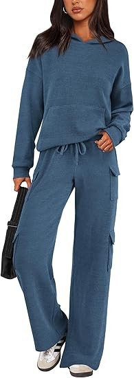 Women's 2-Piece Oversized Hoodie and Sweatpants Set