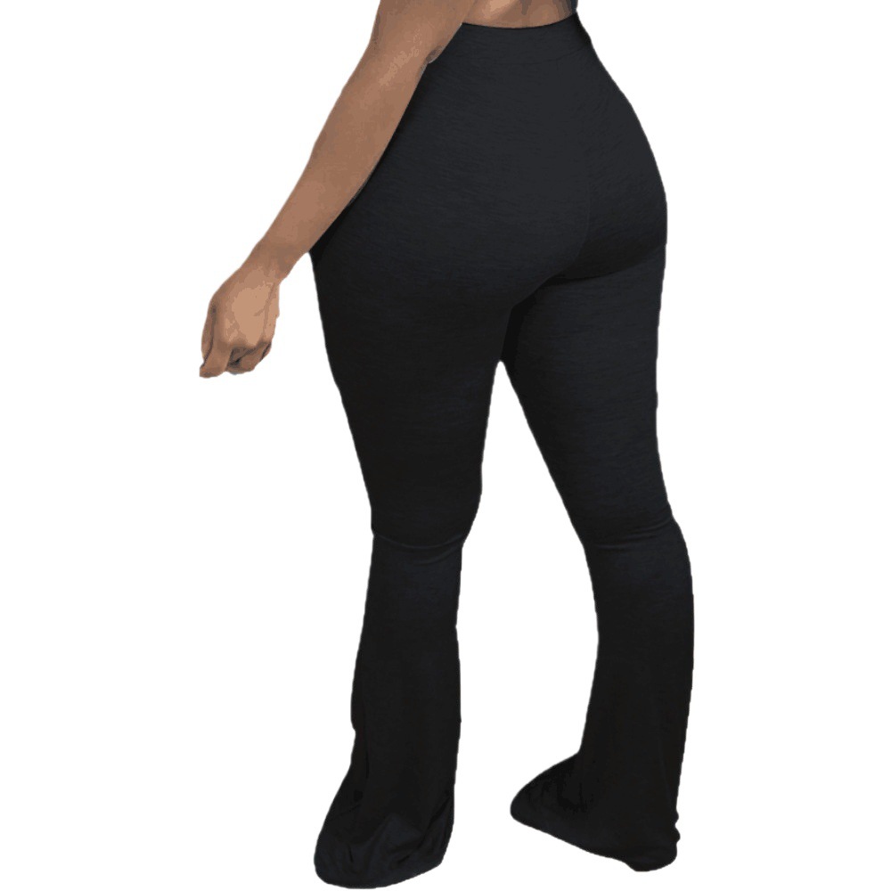 Women's Urban Casual Flared Pants Lightweight Polyester