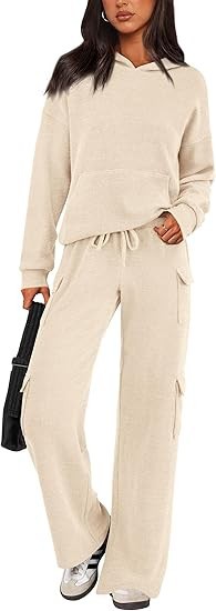 Women's 2-Piece Oversized Hoodie and Sweatpants Set