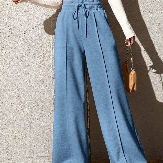 Women's Straight-Leg Sweatpants Loose Wide-Leg Casual Dance Pants