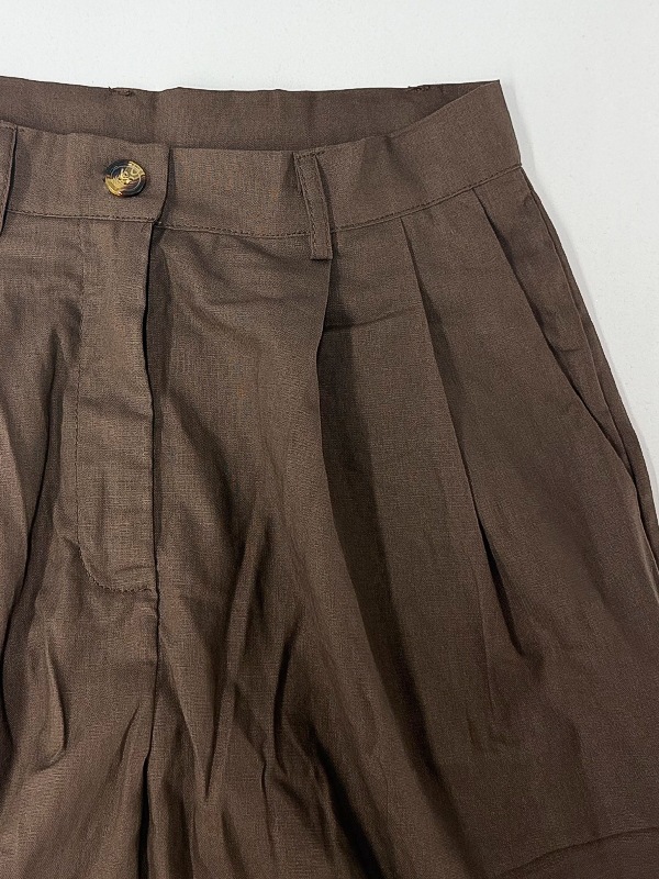 Women's V-Neck One-Button Loose Long-Sleeve Top & High-Waist Suit Pants Two-Piece Set