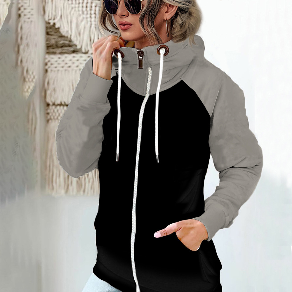 Women's Fleece-Lined Pullover Hoodie Plus Size Loose Fit