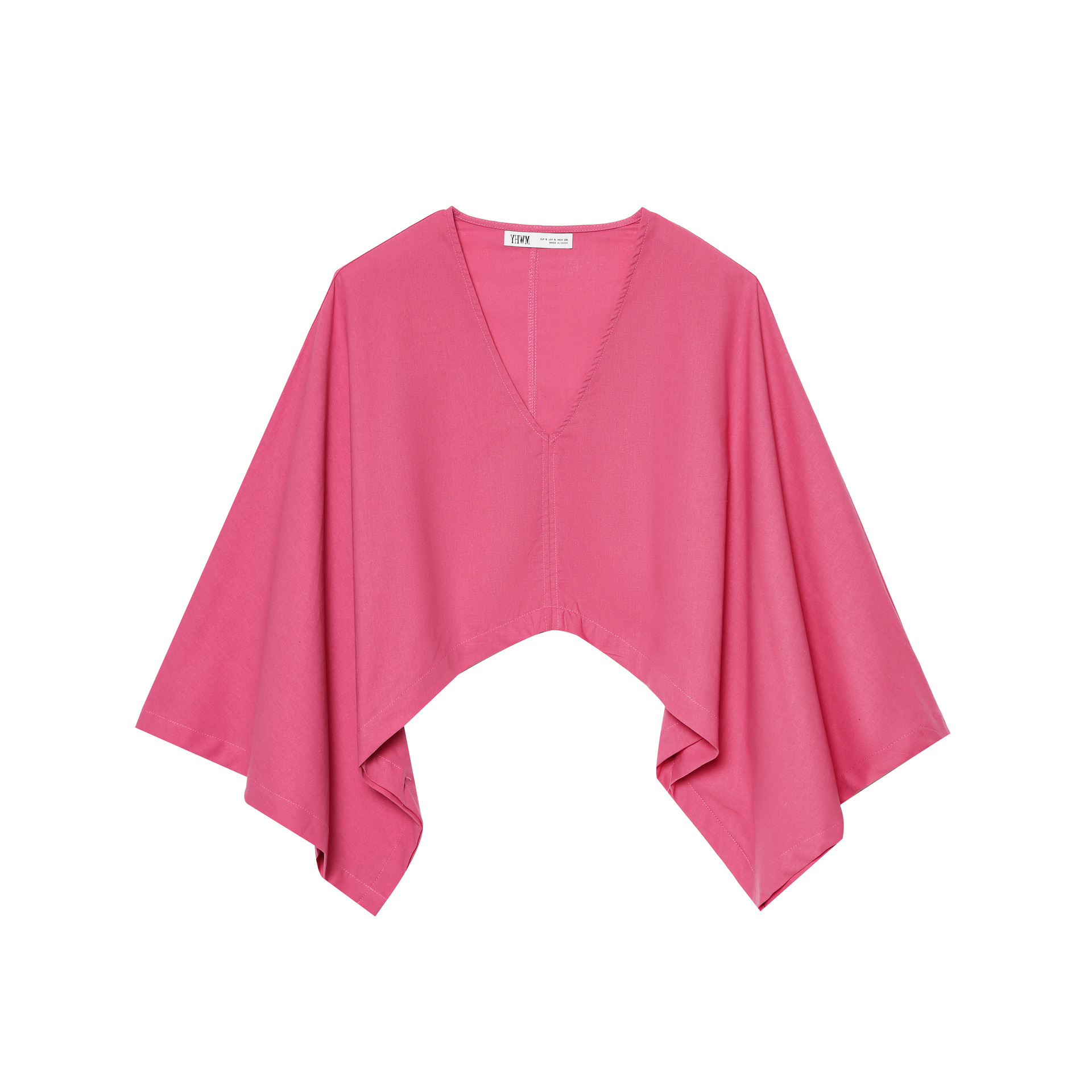 Asymmetric Kimono-Style Wide-Leg Pants Set