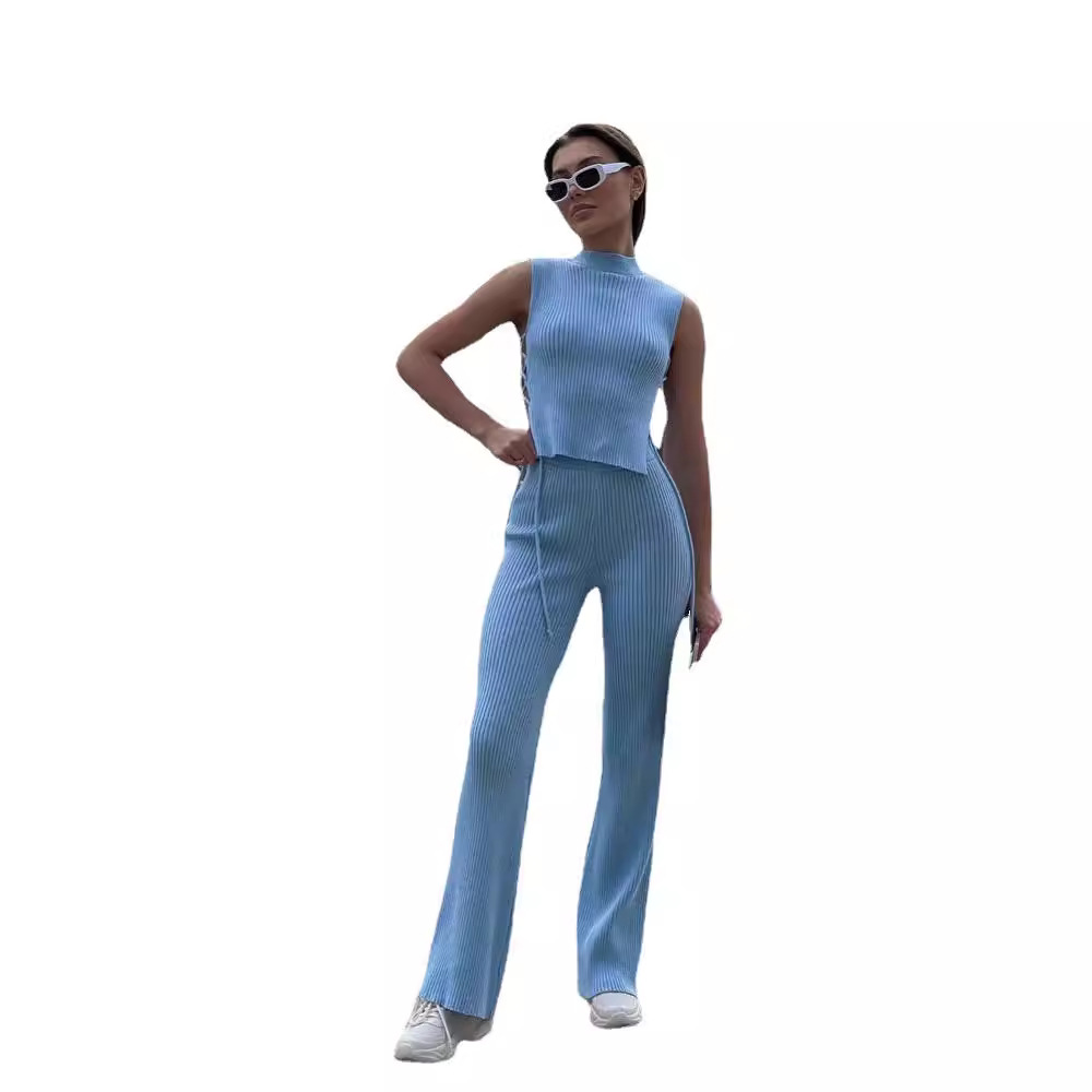 Sexy Knit Cami Top and Pants Set