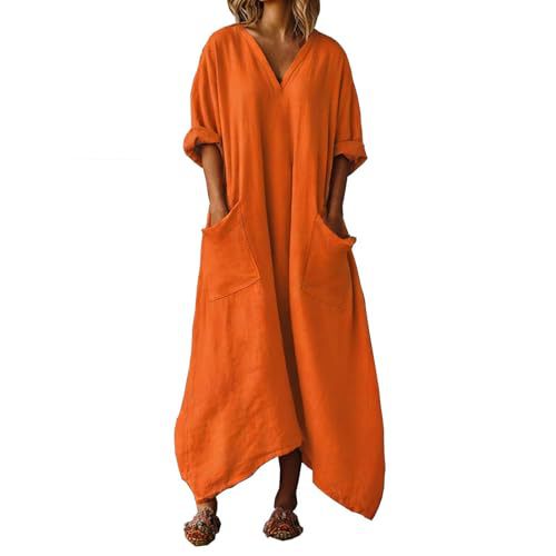 Women's Minimalist Solid Color Elegant Casual A-Line Dress
