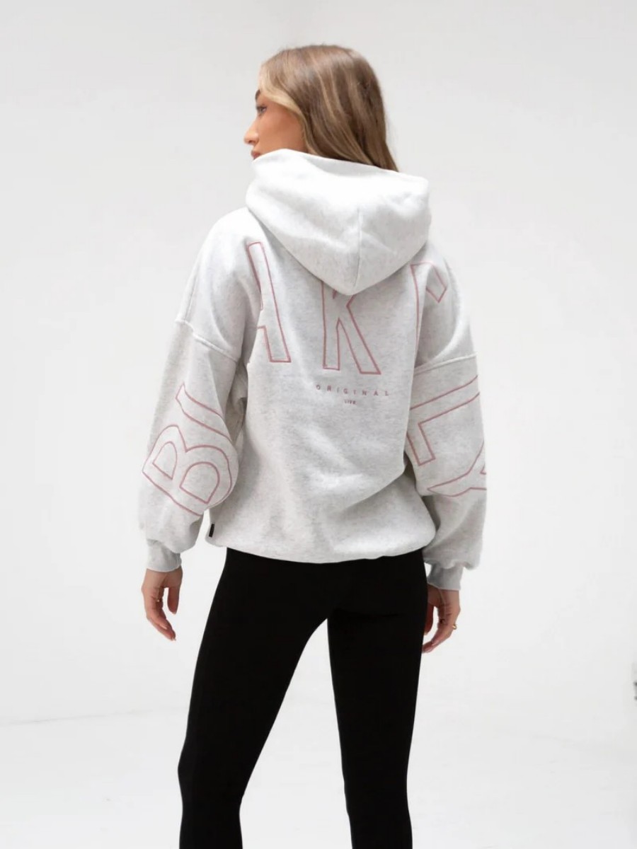 Women's Letter Print Hooded Sweatshirt