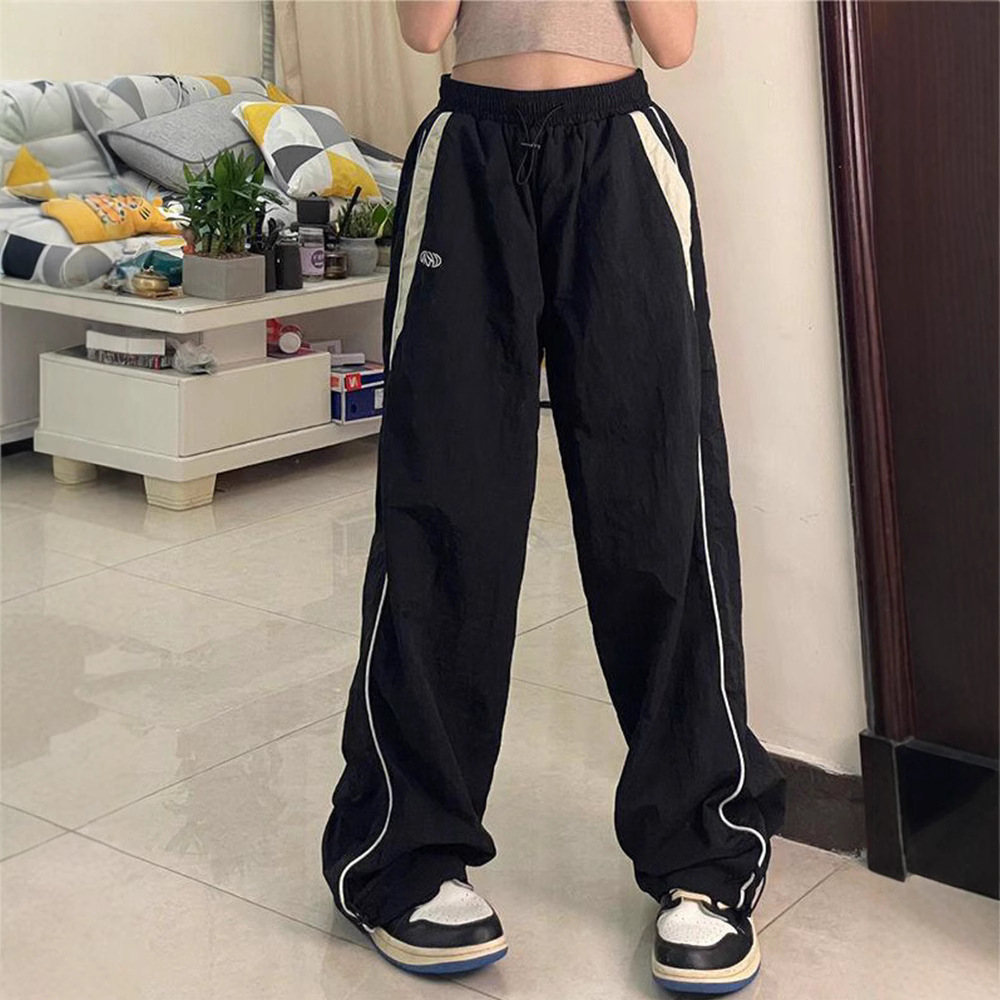 High-Waist Wide-Leg Women's Casual Pants