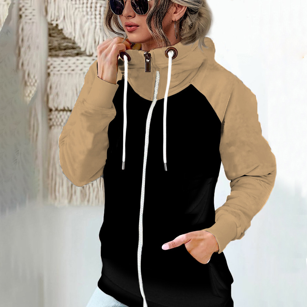 Women's Fleece-Lined Pullover Hoodie Plus Size Loose Fit