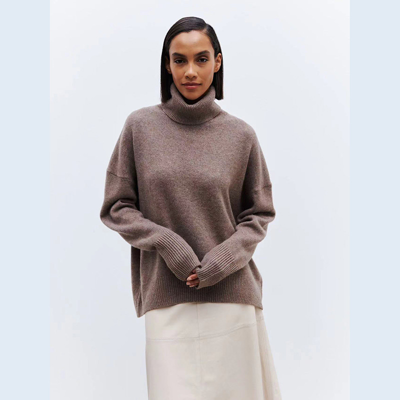 Soft Comfortable Pullover Collared Knit Sweater, Pill-Resistant Solid Color