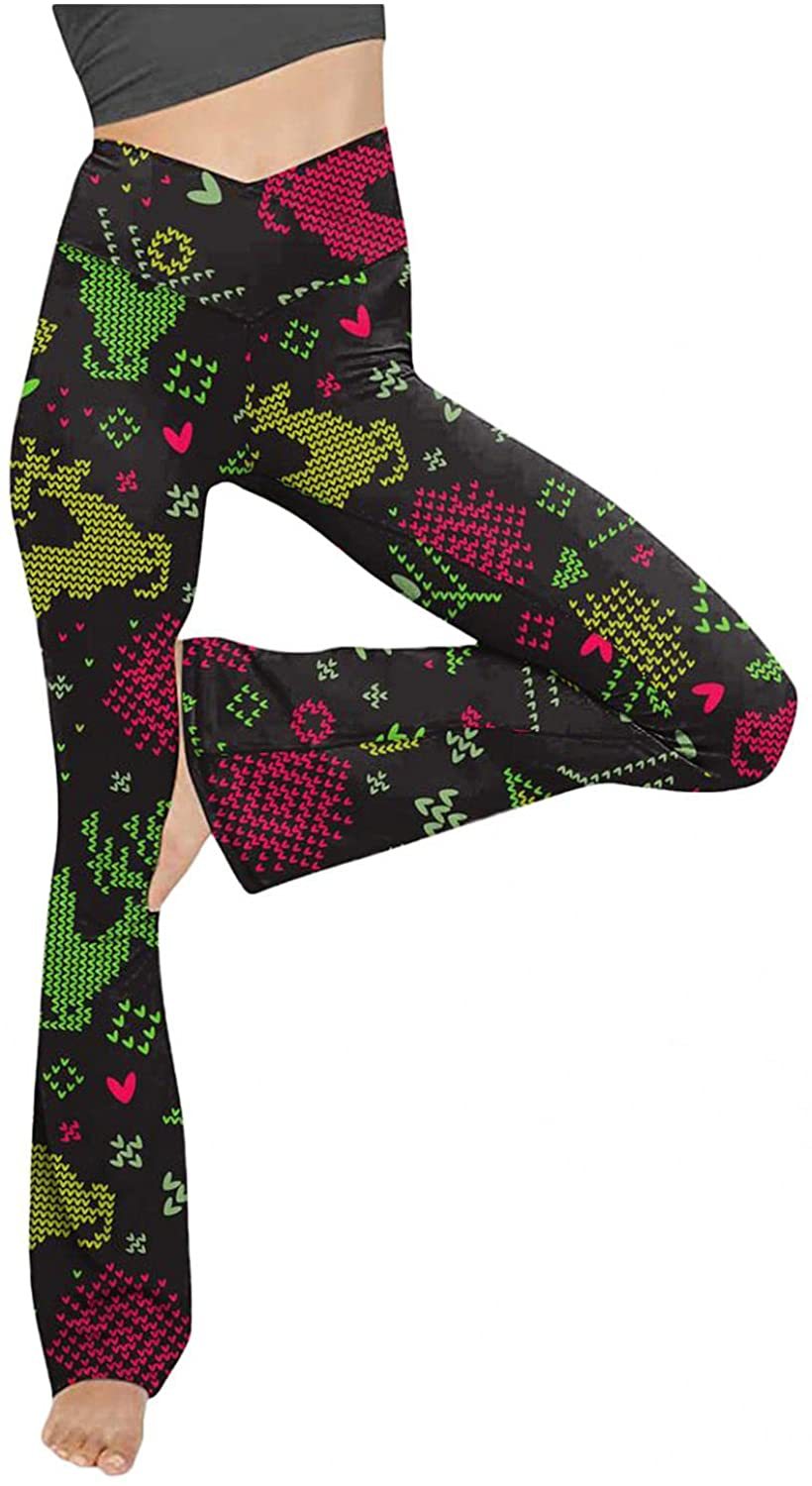 High-Waist Loose Yoga Pants Comfortable Casual Woven Polyester
