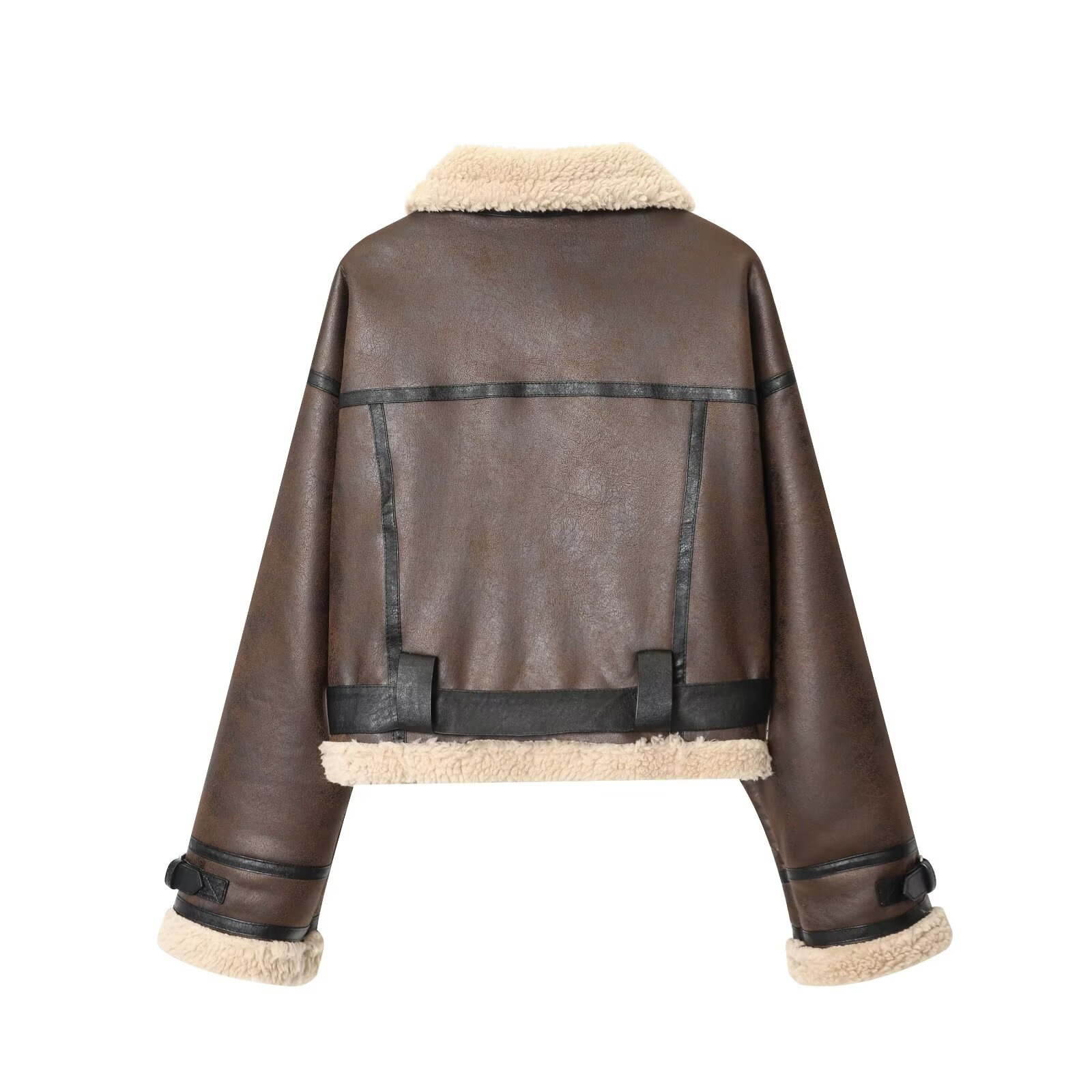 Women's Reversible Short Jacket Warm Polyester