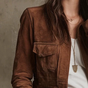 Retro Brown Multi-Pocket Jacket