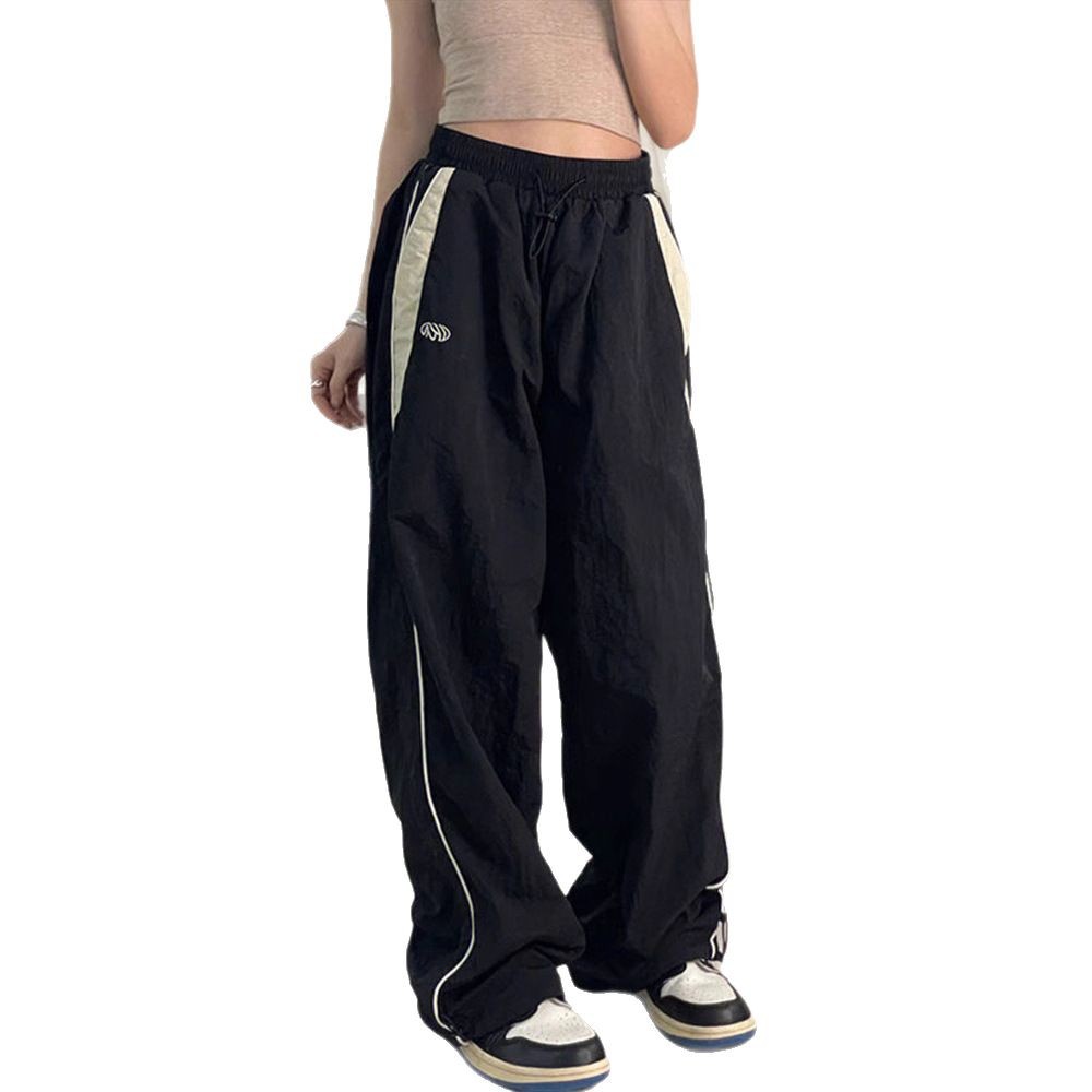 High-Waist Wide-Leg Women's Casual Pants