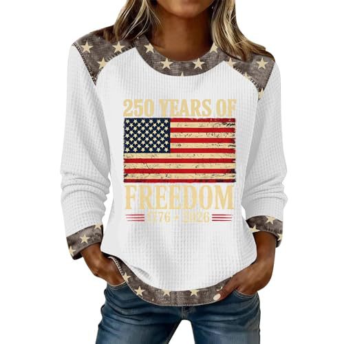 Women's Eagle Letter Print Crewneck Sweatshirt