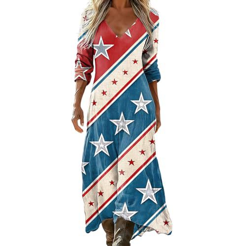 Women's Striped Floral Print Ruched Midi Dress