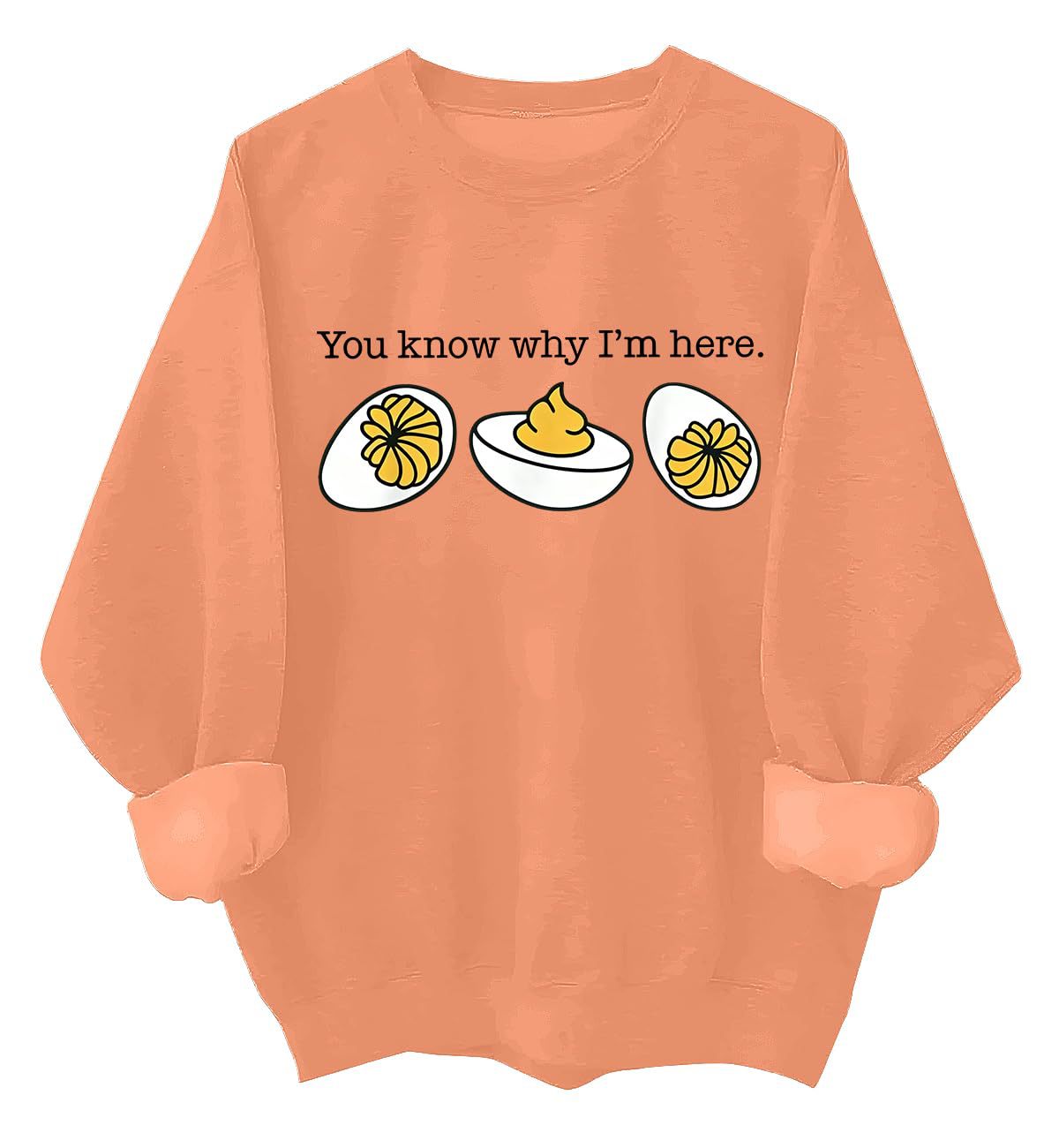 Women's Letter Print Crewneck Sweatshirt