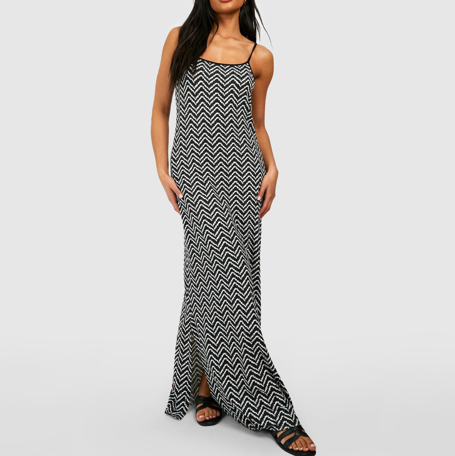 Women's Sleeveless Split Thigh Long Dress