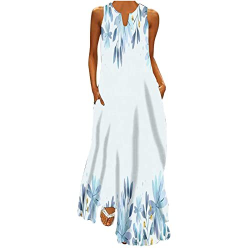 Women's Floral Butterfly Print Pleated Midi Dress