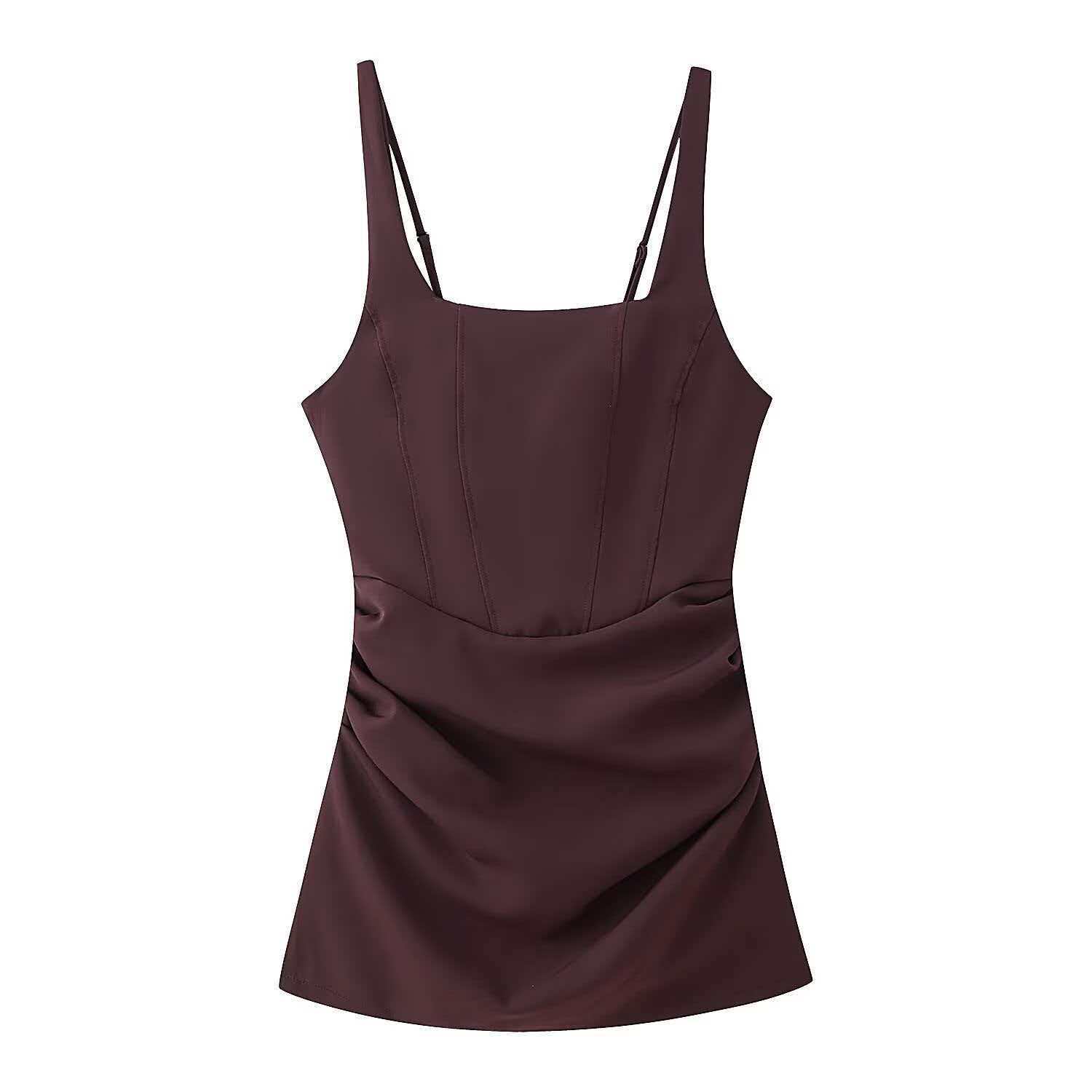 Women's Slim-Fit Sleeveless Bodycon Cami Dress