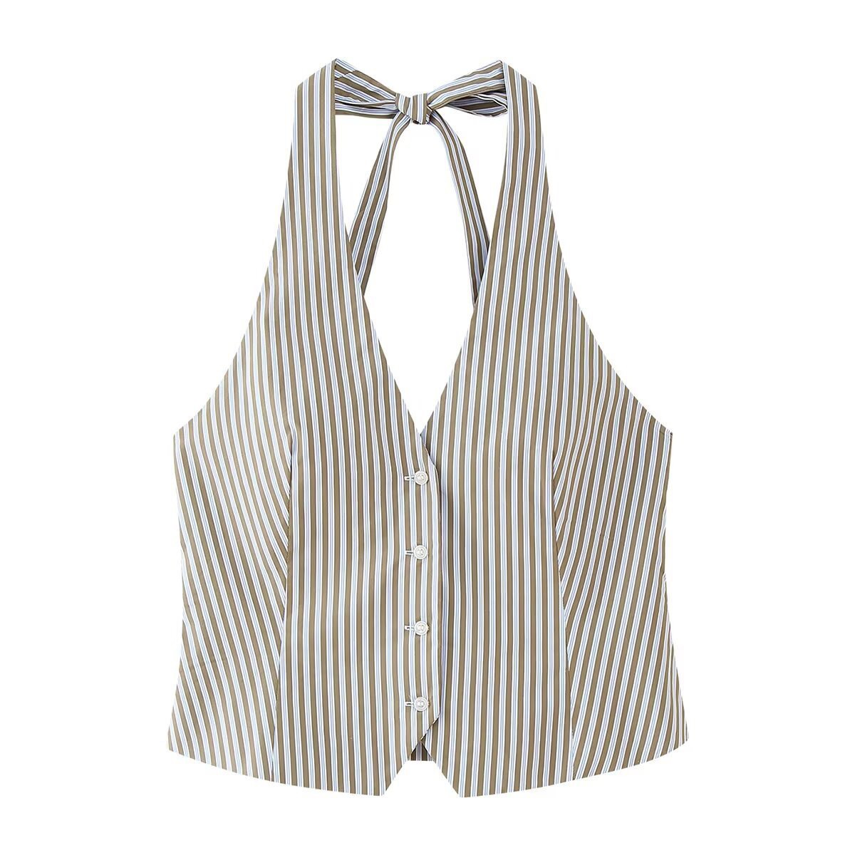 Women's Halter Neck Top and Pants Set