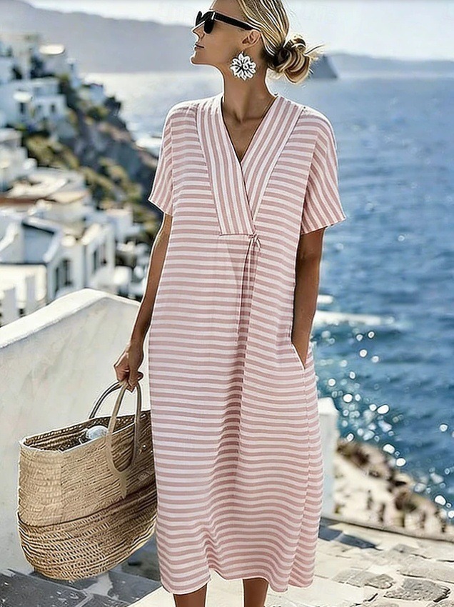 Women's Floral Print Ruched Midi Dress Sleeveless Deep V-Neck Bodycon