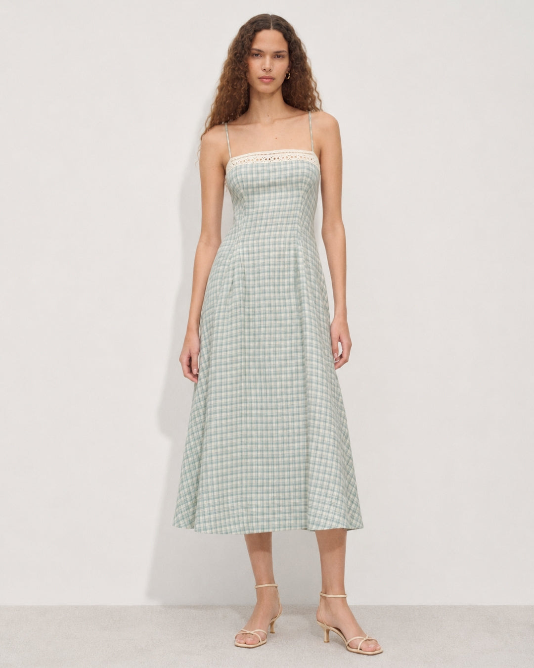 Floral Chiffon Open-Back Cami Maxi Dress
