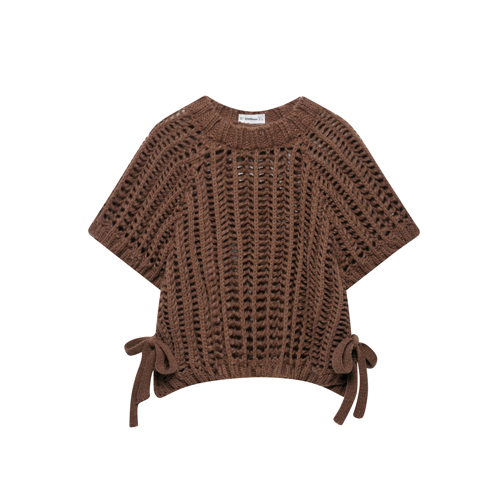 Women's Loose Pleated Short-Sleeve Knit Top