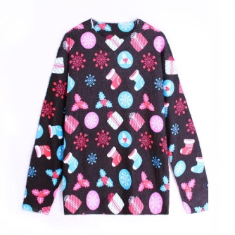 Women's Oversized Solid Knit Pullover Sweater