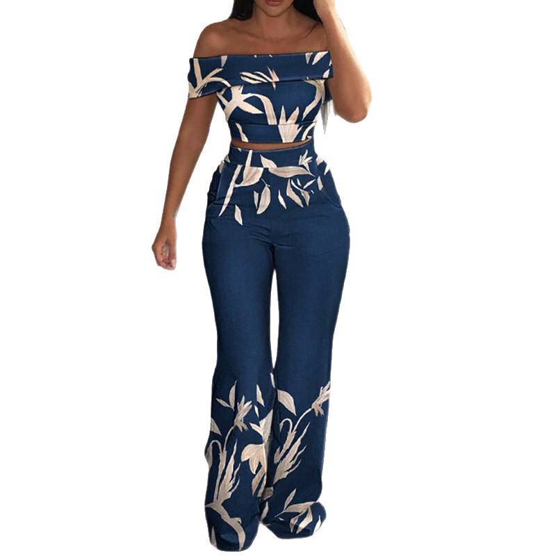Women's Two-Piece Printed Set Casual Daily Outfit