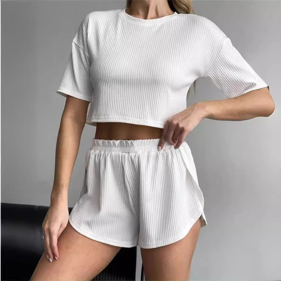 Women's Loose Casual Two-Piece Hooded Tracksuit Set