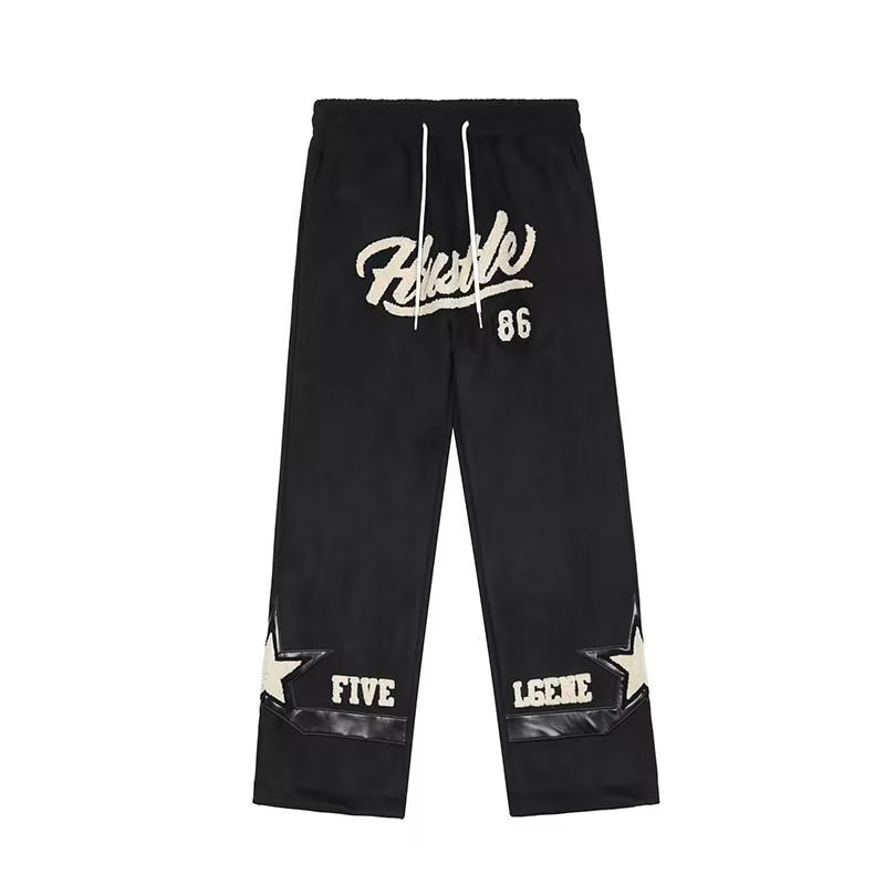 American Retro High-Waist Straight-Leg Cargo Pants for Women