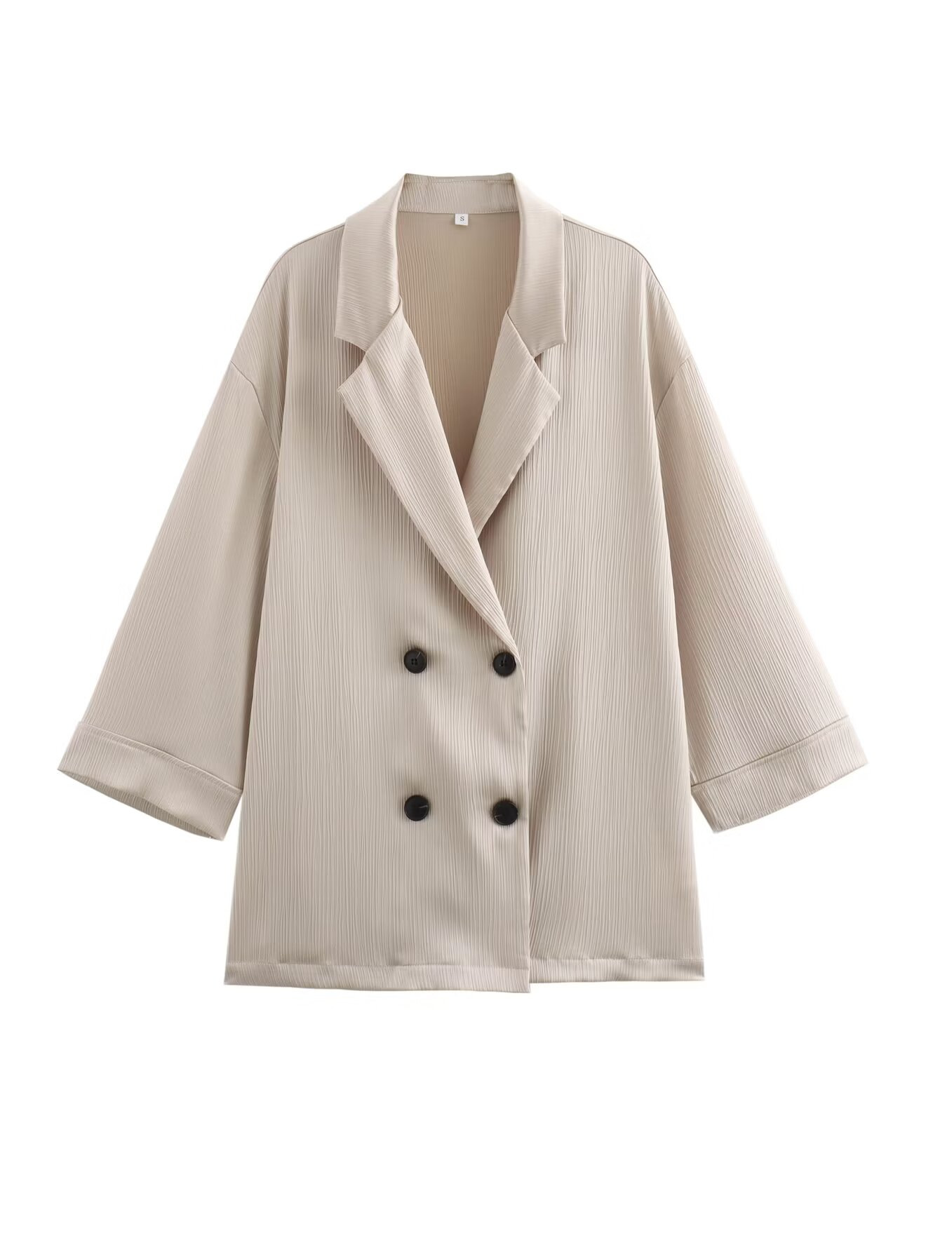 Women's Double-Breasted Blazer & Pants Set