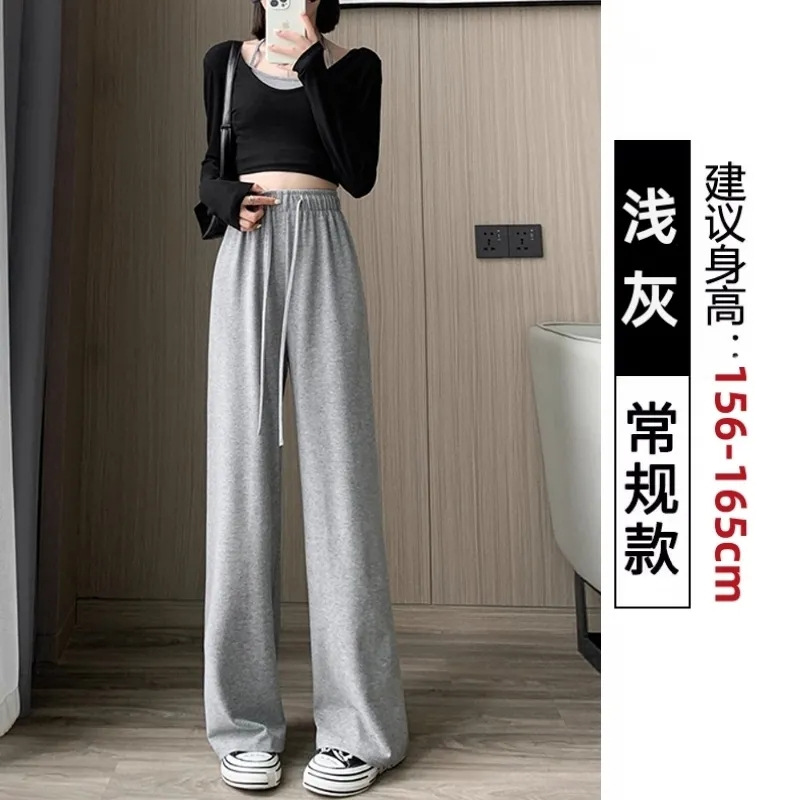 Petite Women's Wide-Leg Pants with Straight-Leg Slimming Fit, Casual Commuter Style