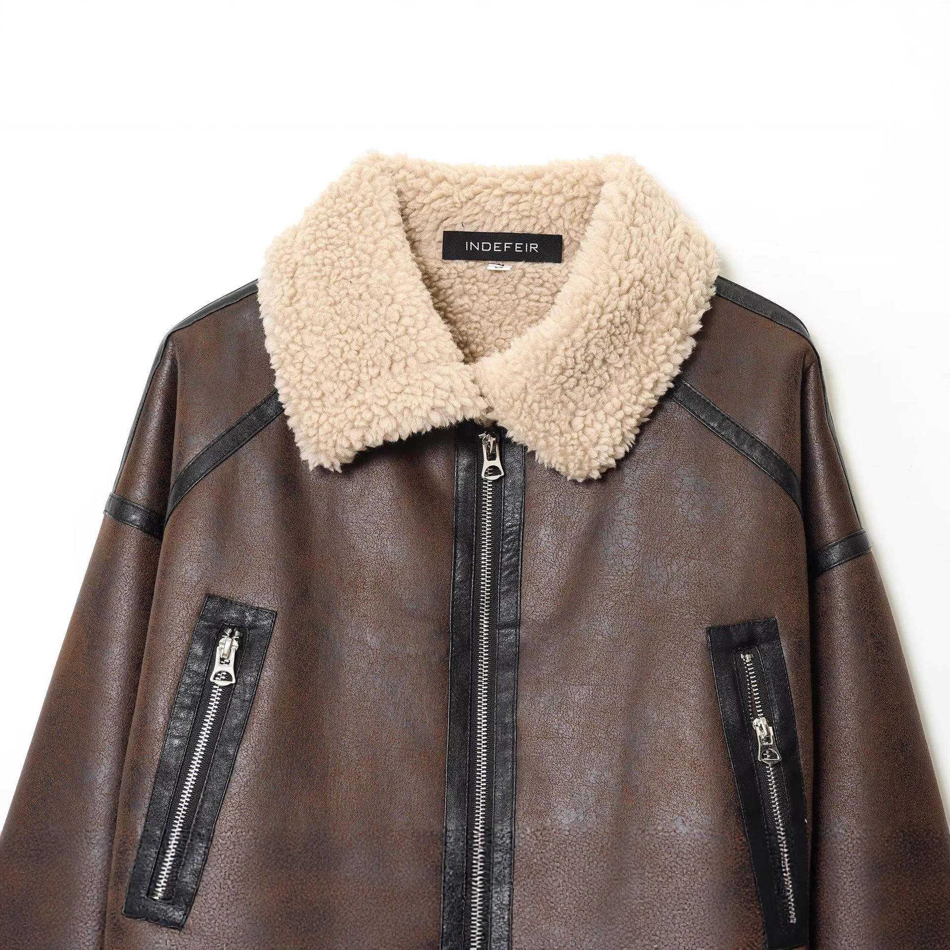Women's Reversible Short Jacket Warm Polyester