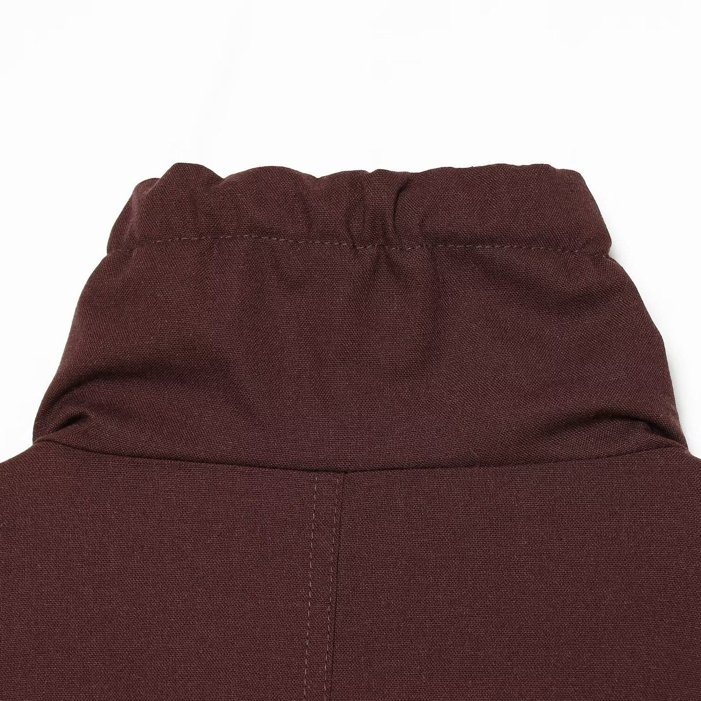 Women's Zip-Up Solid Color Jacket Stand Collar Loose Fit