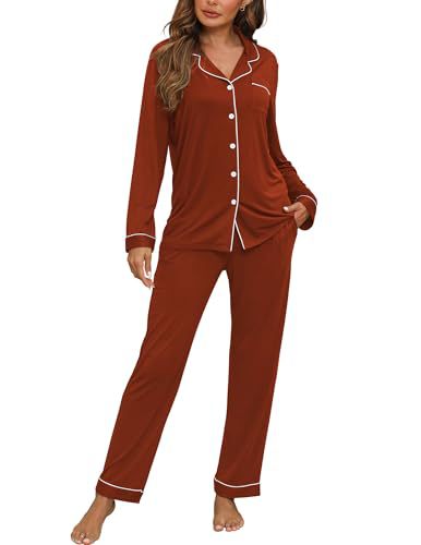 Women's Cuban Collar Polka Dot Print Long Sleeve Shirt Set
