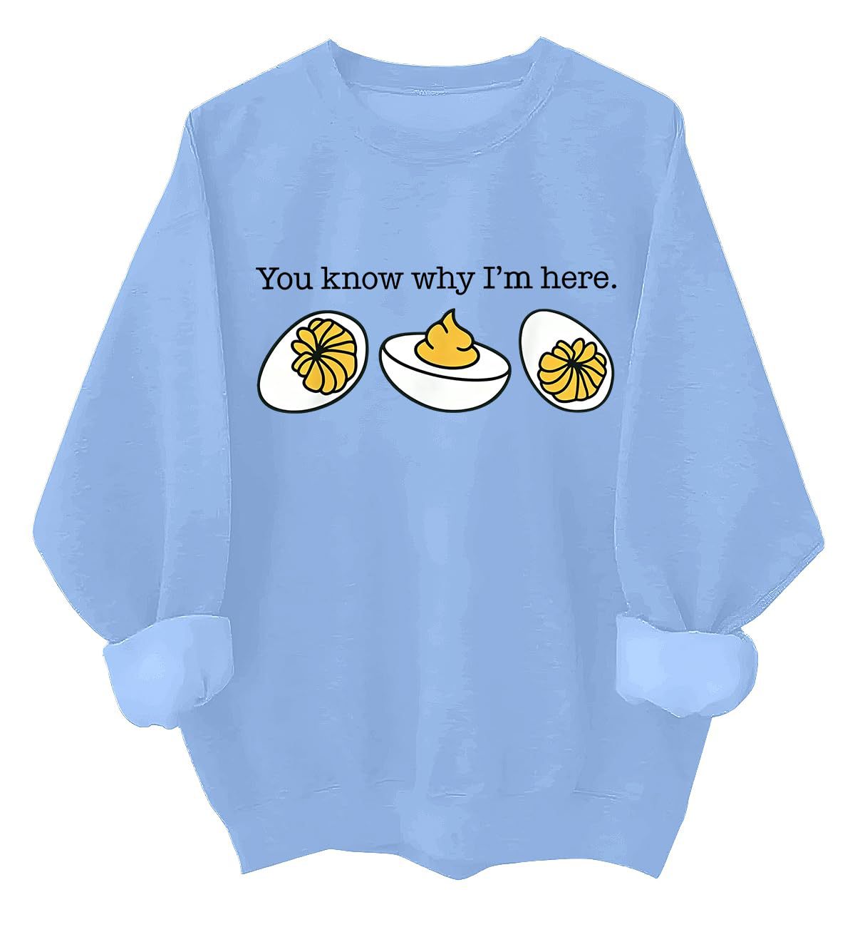 Women's Letter Print Crewneck Sweatshirt