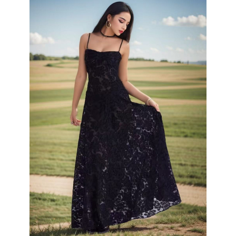 Women's Strapless Off-Shoulder Sleeveless Slip Dress