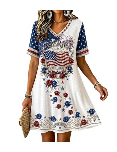 Women's Floral Print Ruched Midi Dress Sleeveless Deep V-Neck
